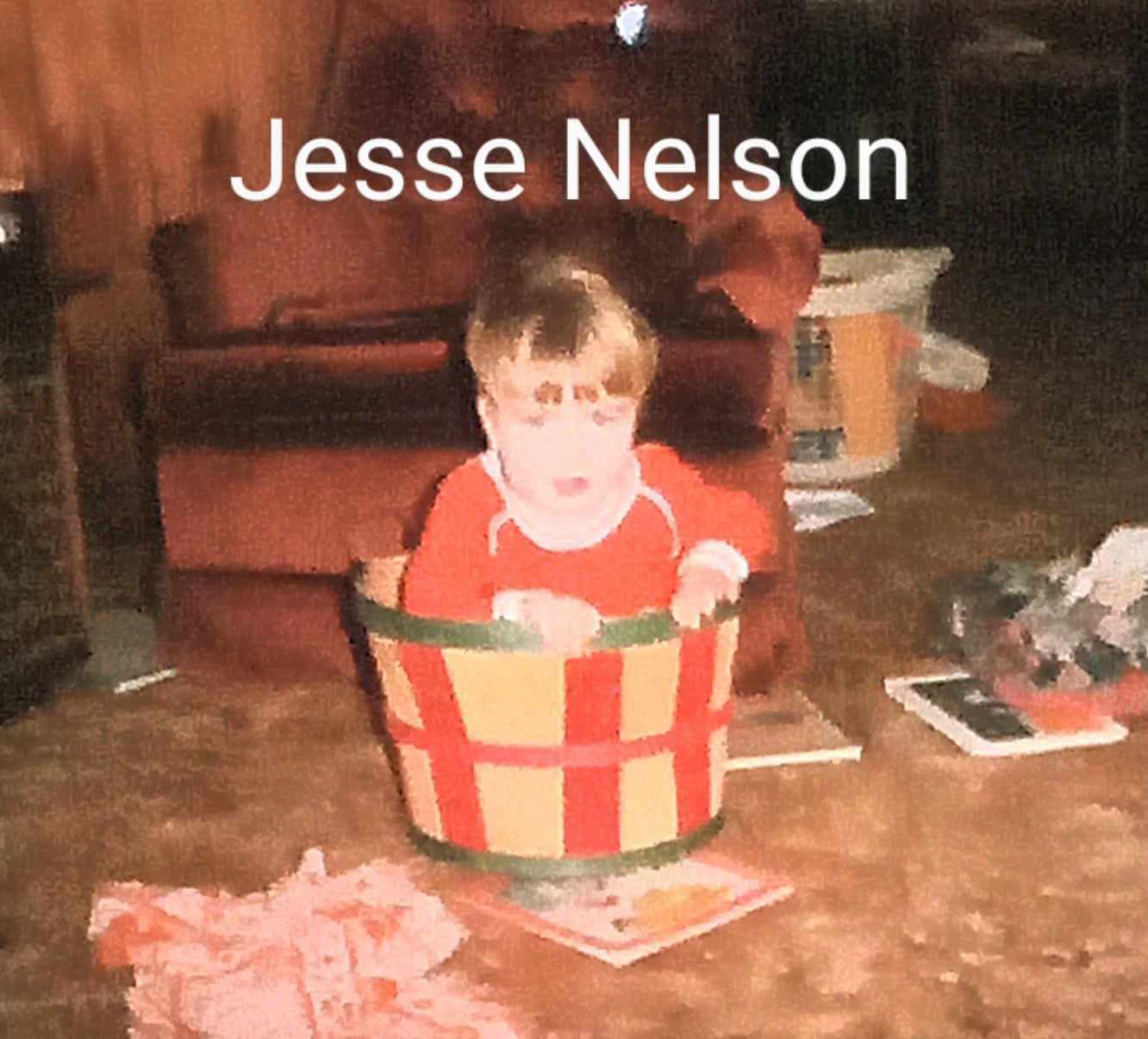 Jesse in a Peach Basket